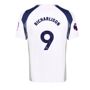Lacne Muži Futbalové dres Tottenham Hotspur Richarlison #9 2025-26 Krátky Rukáv - Domáci